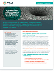 4 Keys to Balancing Supply Chain Efficiency and Resiliency